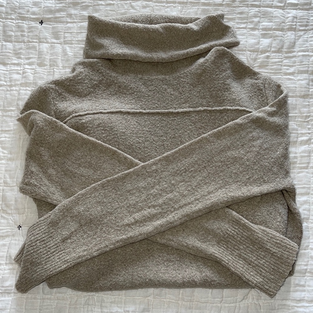 Women’s cowl neck sweater